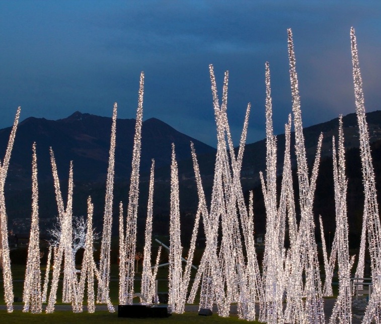 Icethorns är en enkel och stilren dekoration med många leds